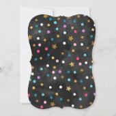 Invitation Partie d'espace extra-atmosphérique d'invitation (Dos)