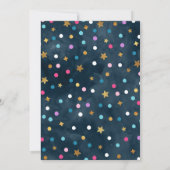 Invitation Partie d'espace extra-atmosphérique d'invitation (Dos)