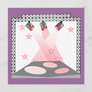 INVITATION PARTIE D'EXPOSITION DE TALENT DE KARAOKE