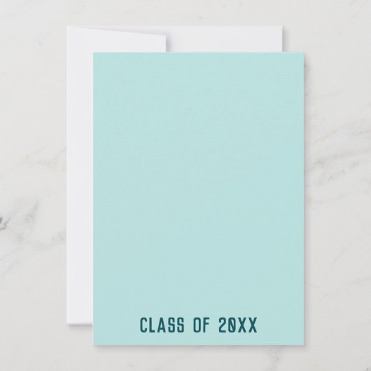 Invitation Partie d'obtention du diplôme de pêche - Invitatio (Dos)