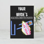 INVITATION PARTIE DU BAHELORETTE DE VOTRE JEUNE MARIÉE (Debout devant)