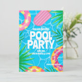 Invitation Partie du pool (Debout devant)
