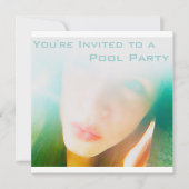 Invitation Partie du pool (Devant)