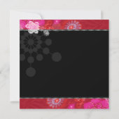 Invitation Partie fascinante de réveillon de la Saint (Dos)