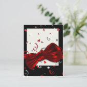 Invitation Partie formelle de bal d'étudiants élégant (Debout devant)