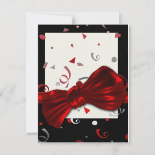 Invitation Partie formelle de bal d'étudiants élégant