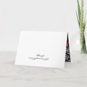 Invitation Partie formelle de damassé COUTUME de "toute (Dos)