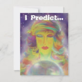 Invitation Partie gitane de Halloween de prévision (Devant)