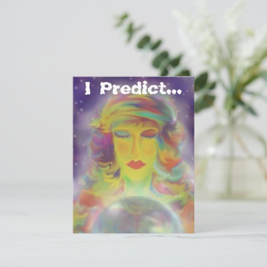 Invitation Partie gitane de Halloween de prévision (Debout devant)