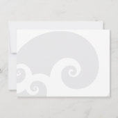 Invitation Partie hawaïenne d'été de Luau de ketmie tropicale (Dos)