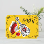 Invitation Partie horizontale de Souvenirs Corners en Espagne (Debout devant)