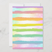 Invitation Partie magique de crème glacée d'invitation de (Dos)