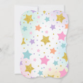 Invitation Partie magique de licorne d'invitation (Dos)