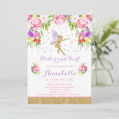 Invitation Partie magique lunatique d'invitation féerique (Debout devant)