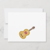 Invitation Partie mexicaine colorée d'anniversaire de enfant (Dos)