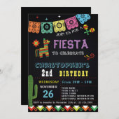 INVITATION PARTIE MEXICAINE DE FIESTA DE L'INVITATION %PIPE% (Devant / Derrière)