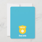 Invitation Partie mignonne d'anniversaire de enfant de (Dos)