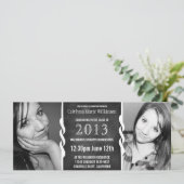 Invitation Partie moderne de diplômé de photo du tableau 2 de (Debout devant)