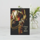 Invitation Partie occidentale de accueil de thème de la fête (Debout devant)