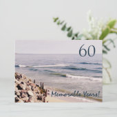 Invitation Partie-Océan mémorable de 60 années/anniversaire (Debout devant)