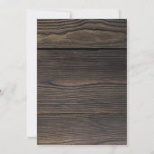 Invitation Partie rustique de pendaison de crémaillère de (Dos)