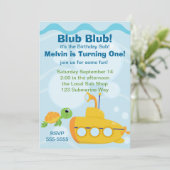 Invitation Partie sous-marine (Debout devant)