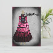 Invitation Partie squelettique victorienne déplaisante de (Debout devant)