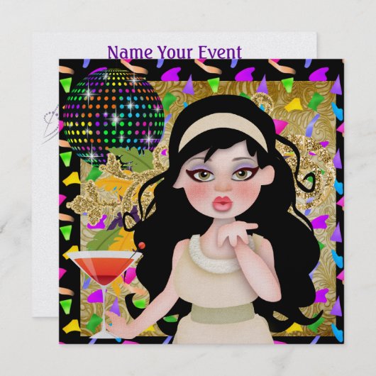 Invitation Partie - SRF (Devant / Derrière)