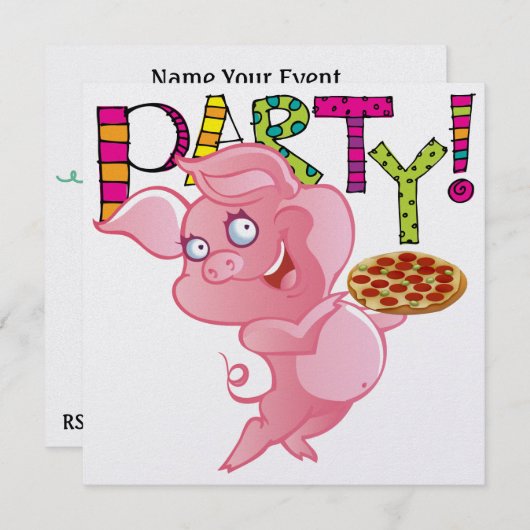 Invitation Partie - SRF (Devant / Derrière)