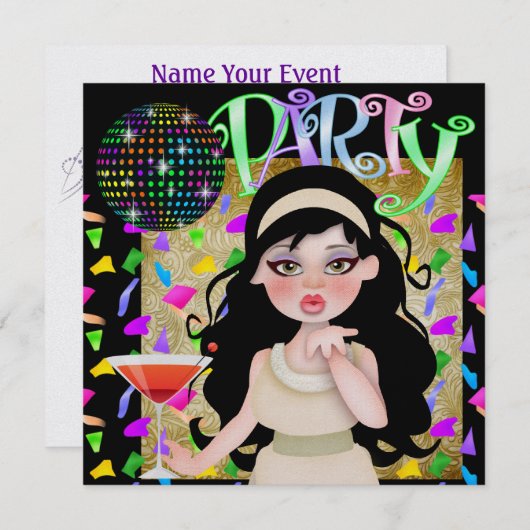 Invitation Partie - SRF (Devant / Derrière)