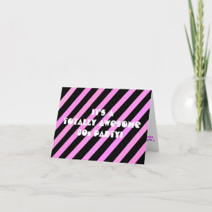 Invitation Partie totalement impressionnante