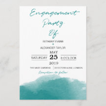 Partie Turquoise d'engagement de l'Écriture en aqu