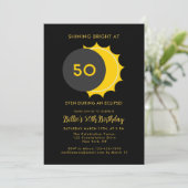 Invitation Partiel Solaire Eclipse 2025 50ème anniversaire (Debout devant)