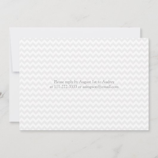 Invitation Parties scintillant arc-en-ciel Look Fête des mari (Dos)