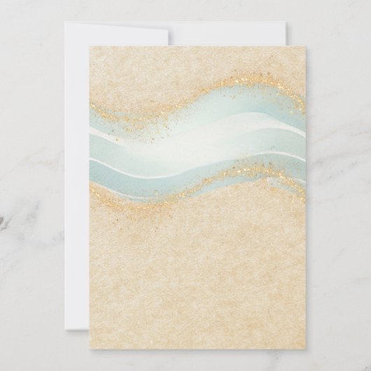 Invitation Parties scintillant artisanale Poisson clown Baby (Dos)