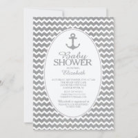 Parties scintillant Baby shower d'Ancres nautiques