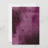 Invitation Parties scintillant blanche maquillage de maroon d (Dos)