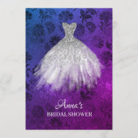 *~* Parties scintillant blanche robe nuptiale robe