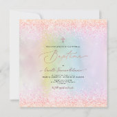 Invitation Parties scintillant bonbons en coton PixDezines, B (Dos)