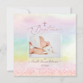 Invitation Parties scintillant bonbons en coton PixDezines, B (Devant)