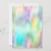 Invitation Parties scintillant Casquette de 2e année Colorful (Dos)