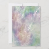 Invitation Parties scintillant Casquette Holographique Pearl  (Dos)