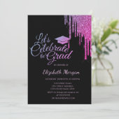 Invitation Parties scintillant Casquette, Lecteurs de Parties (Debout devant)