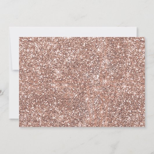 Invitation Parties scintillant Champagne Bachelorette Party I (Dos)