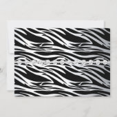 Invitation Parties scintillant Chaussure bébé Baby shower fil (Dos)