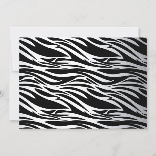 Invitation Parties scintillant Chaussure et bébé fille Baby s (Dos)