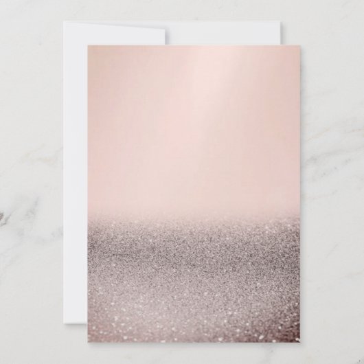 Invitation Parties scintillant Chic Bokeh, Baby shower Citrou (Dos)