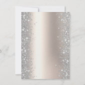 Invitation Parties scintillant Confetti Balloons Champagne 30 (Dos)