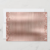 Invitation Parties scintillant confetti Quinceanera Invitatio (Dos)