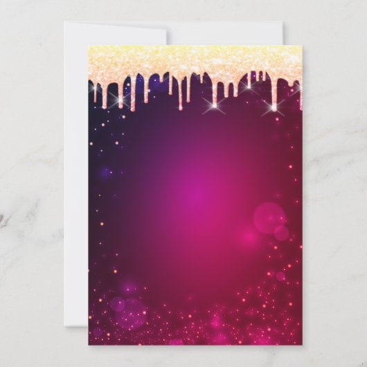 Invitation Parties scintillant cool Tour Eiffel Tiara Drives  (Dos)